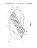 OFF-SET GEARS AND METHODS OF USING OFF-SET GEARS FOR PRODUCING CUSHIONING MATERIAL diagram and image