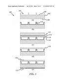 Method of fabricating CMUTs that generate low-frequency and high-intensity ultrasound diagram and image