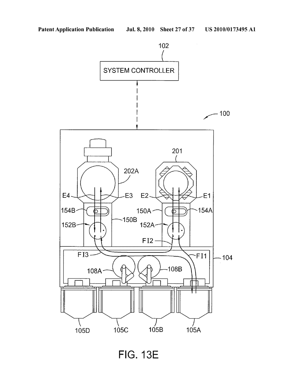 SUBSTRATE PROCESSING APPARATUS USING A BATCH PROCESSING CHAMBER - diagram, schematic, and image 28