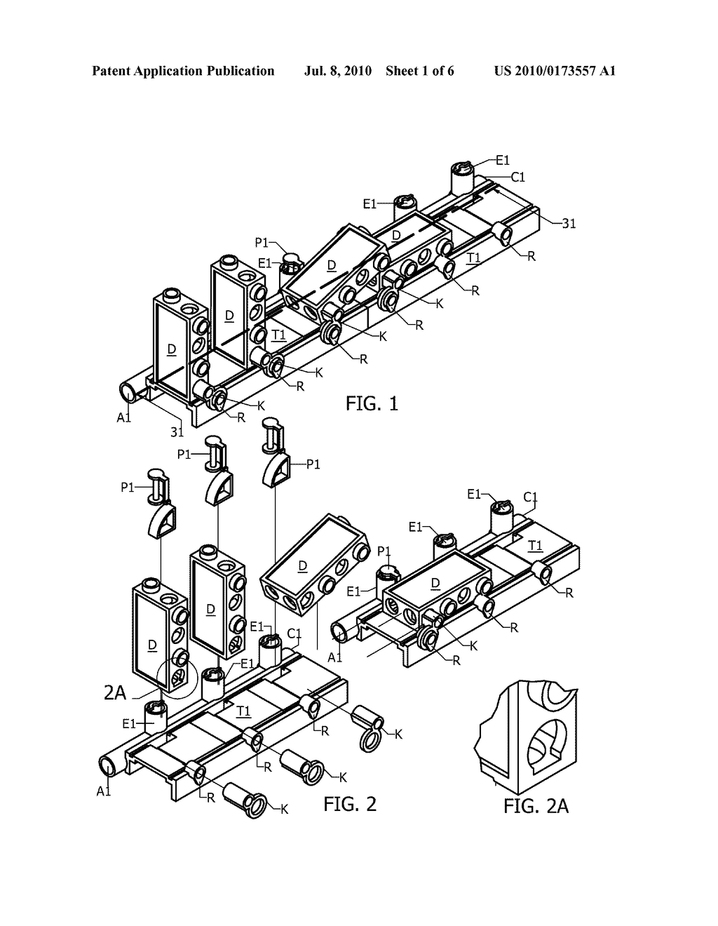 Toppled Domino Resettable Track and Attachable Domino - diagram, schematic, and image 02