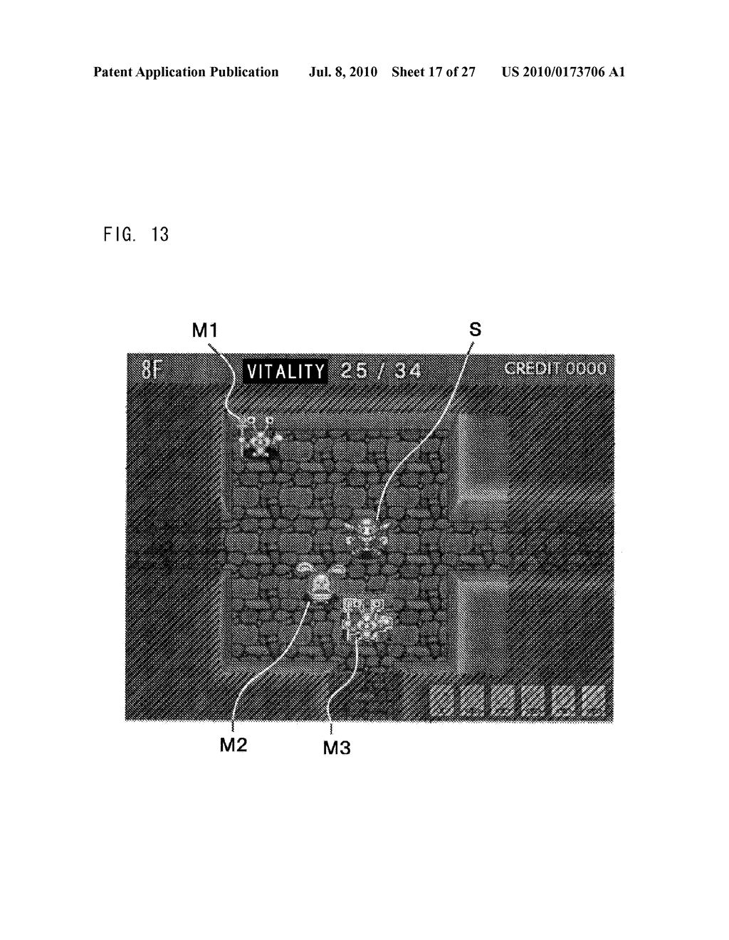 IMAGE DISPLAY CONTROL DEVICE, GAME APPARATUS, AND PROGRAM AND RECORDING MEDIUM HAVING THE SAME - diagram, schematic, and image 18