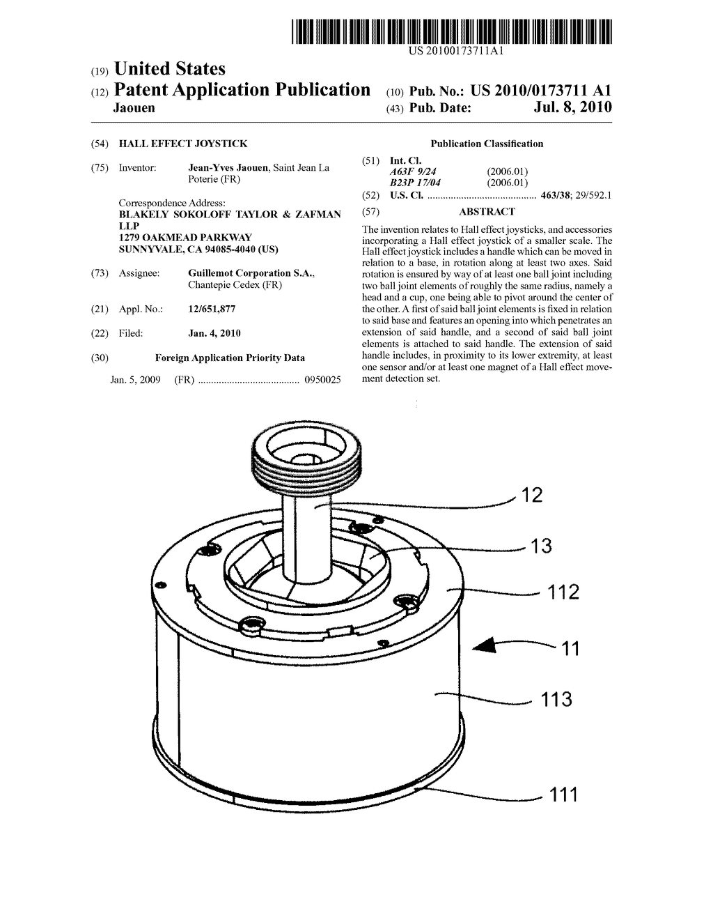 HALL EFFECT JOYSTICK - diagram, schematic, and image 01