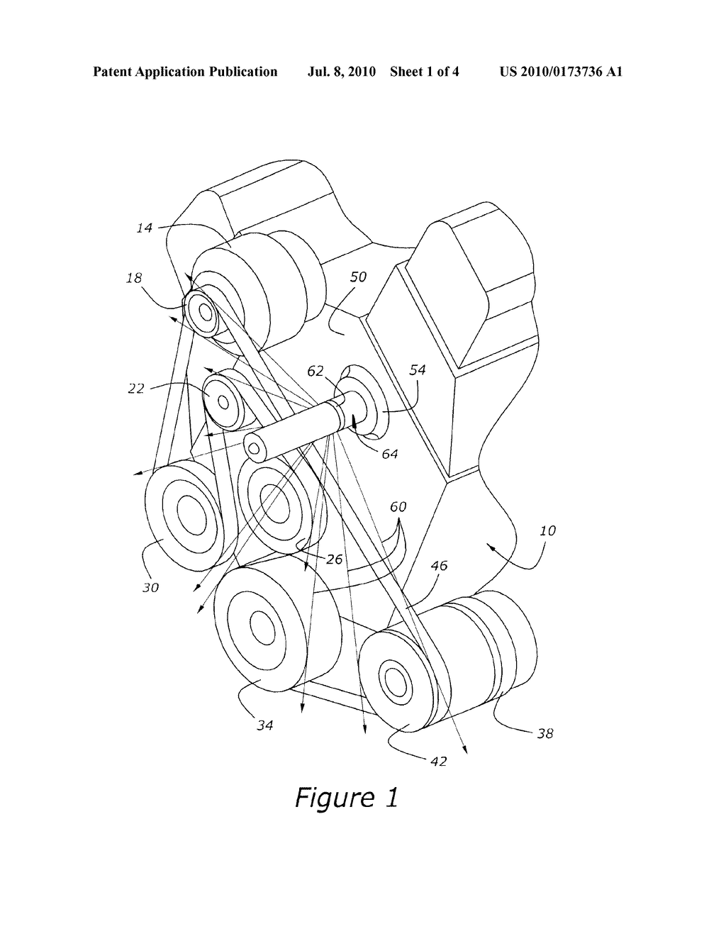 METHOD AND SYSTEM FOR VERIFYING ALIGNMENT OF POWER TRANSMISSION PULLEYS - diagram, schematic, and image 02