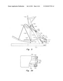 Exercise device with flexible support elements diagram and image