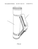 DOUBLE-FUNCTIONAL BAND MEMBER FOR DUMBBELL COMPONENT AND DUMBBELL COMPONENT USING THE SAME diagram and image