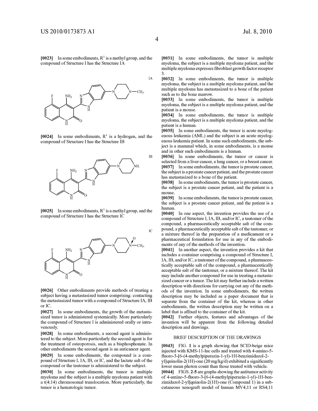 TREATMENT OF METASTASIZED TUMORS - diagram, schematic, and image 14