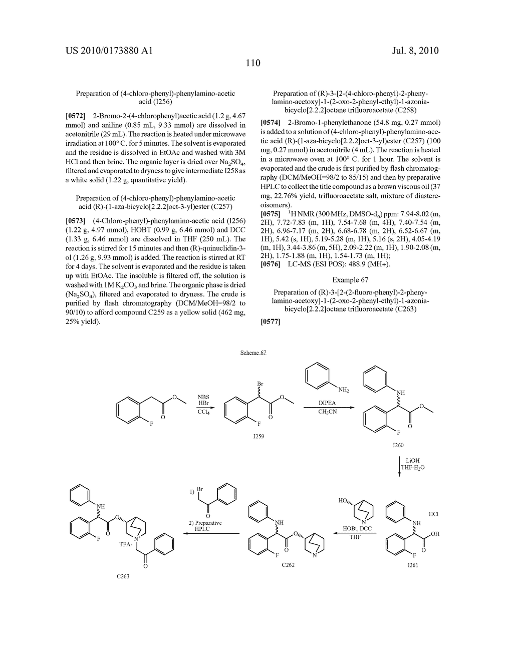 ALKALOID AMINOESTER DERIVATIVES AND MEDICINAL COMPOSITION THEREOF - diagram, schematic, and image 111