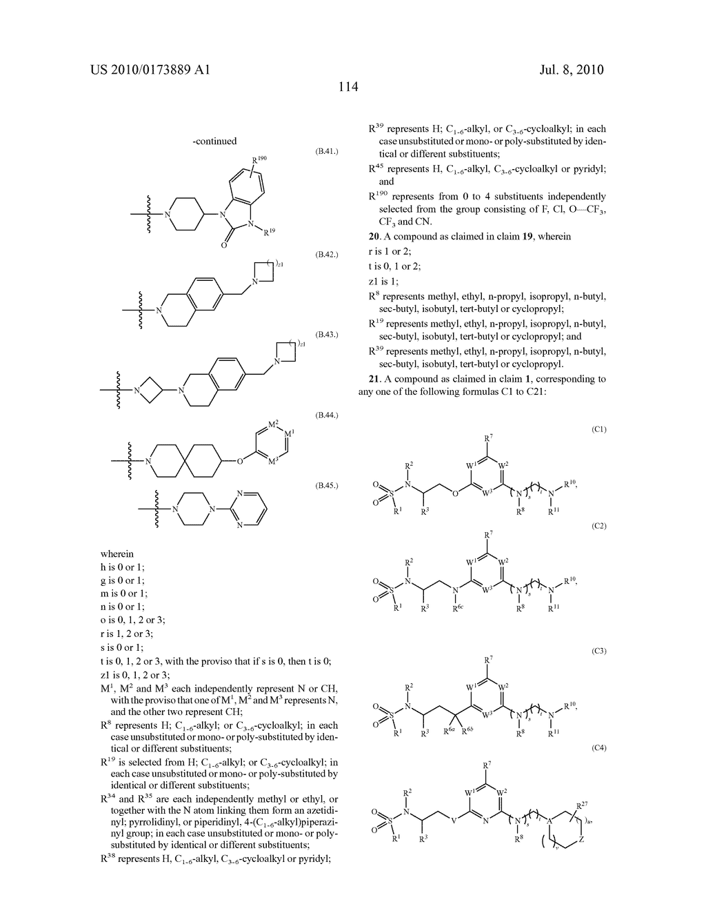 Substituted Pyrimidine and Triazine Compounds - diagram, schematic, and image 115