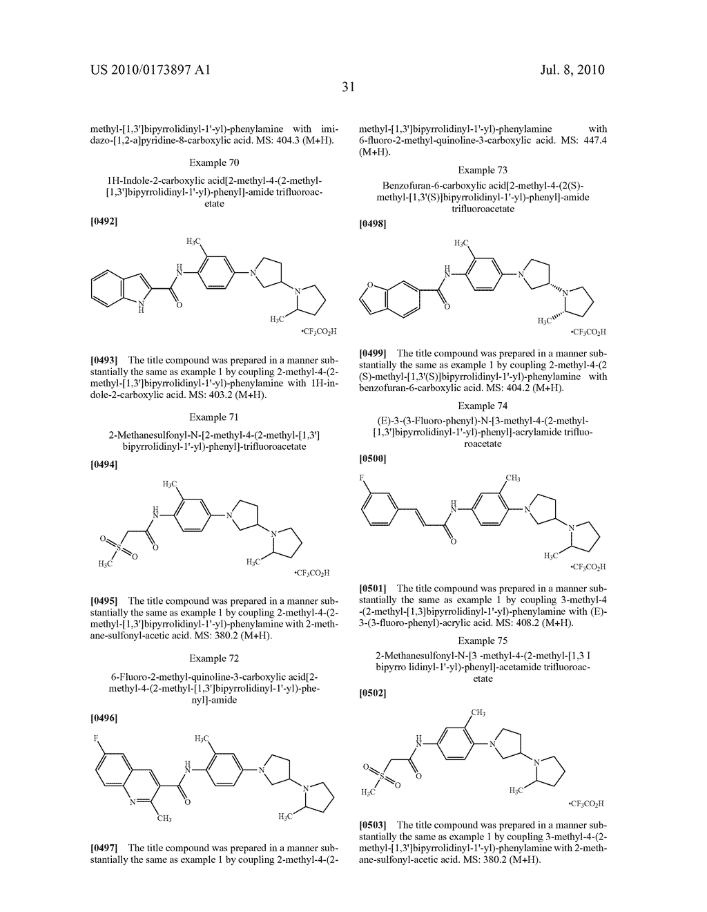 SUBSTITUTED N-PHENYL-BIPYRROLIDINE CARBOXAMIDES AND THERAPEUTIC USE THEREOF - diagram, schematic, and image 32