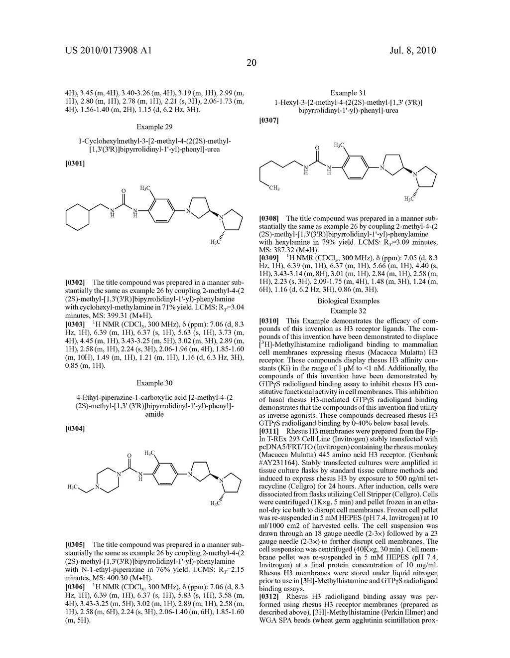 SUBSTITUTED N-PHENYL-BIPYRROLIDINE UREAS AND THERAPEUTIC USE THEREOF - diagram, schematic, and image 21