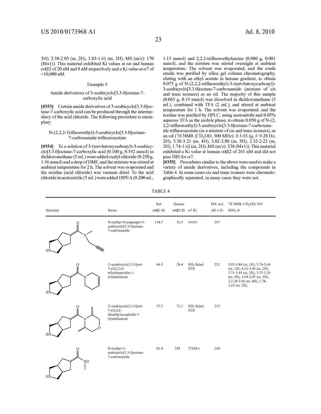 SUB-TYPE SELECTIVE AZABICYCLOALKANE DERIVATIVES - diagram, schematic, and image 26