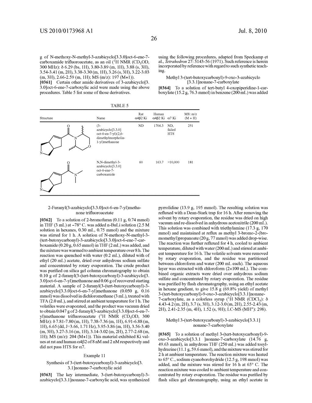 SUB-TYPE SELECTIVE AZABICYCLOALKANE DERIVATIVES - diagram, schematic, and image 29