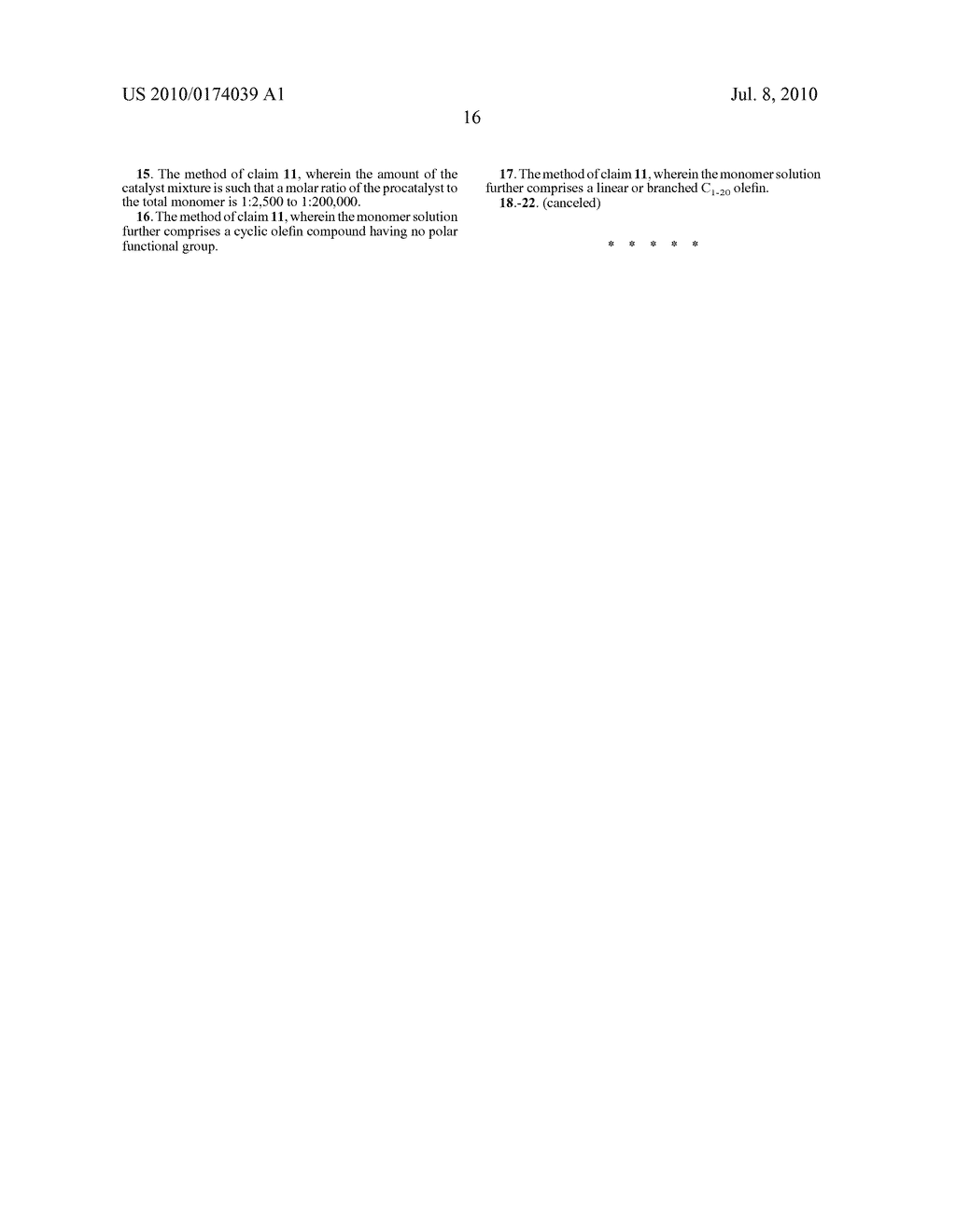 Catalyst system for polymerizing cyclic olefin having polar functional group, polymerizing method using the catalyst system, olefin polymer produced by the method and optical anisotropic film comprising the olefin polymer - diagram, schematic, and image 18