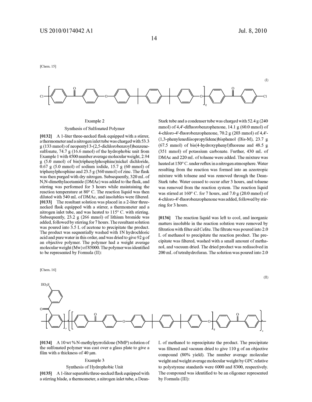 AROMATIC COMPOUND AND SULFONATED POLYARYLENE POLYMER - diagram, schematic, and image 15