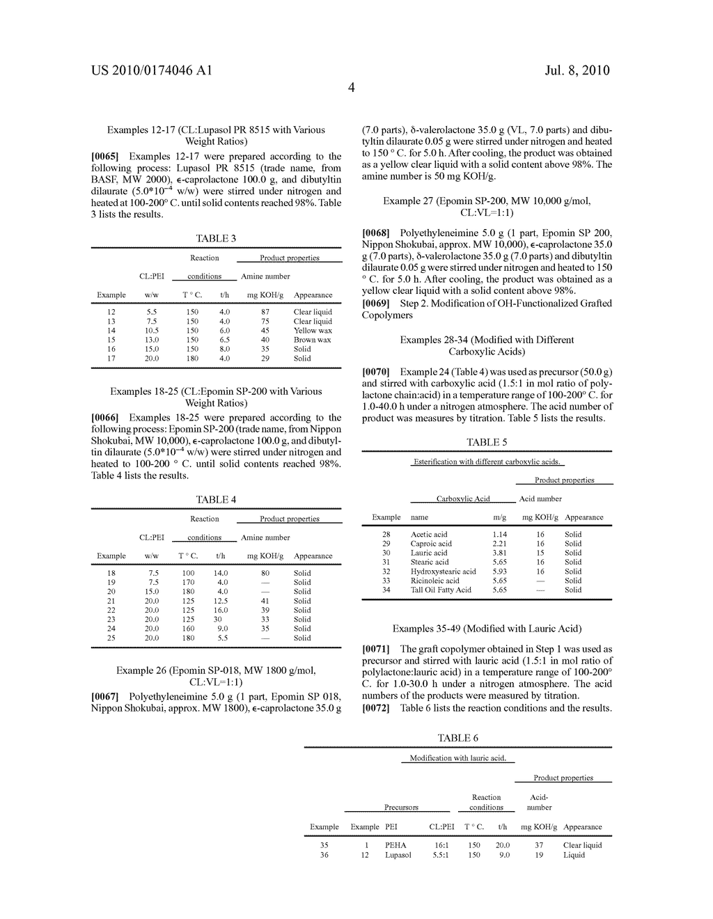 POLYETHYLENE IMINE BASED PIGMENT DISPERSANTS - diagram, schematic, and image 05