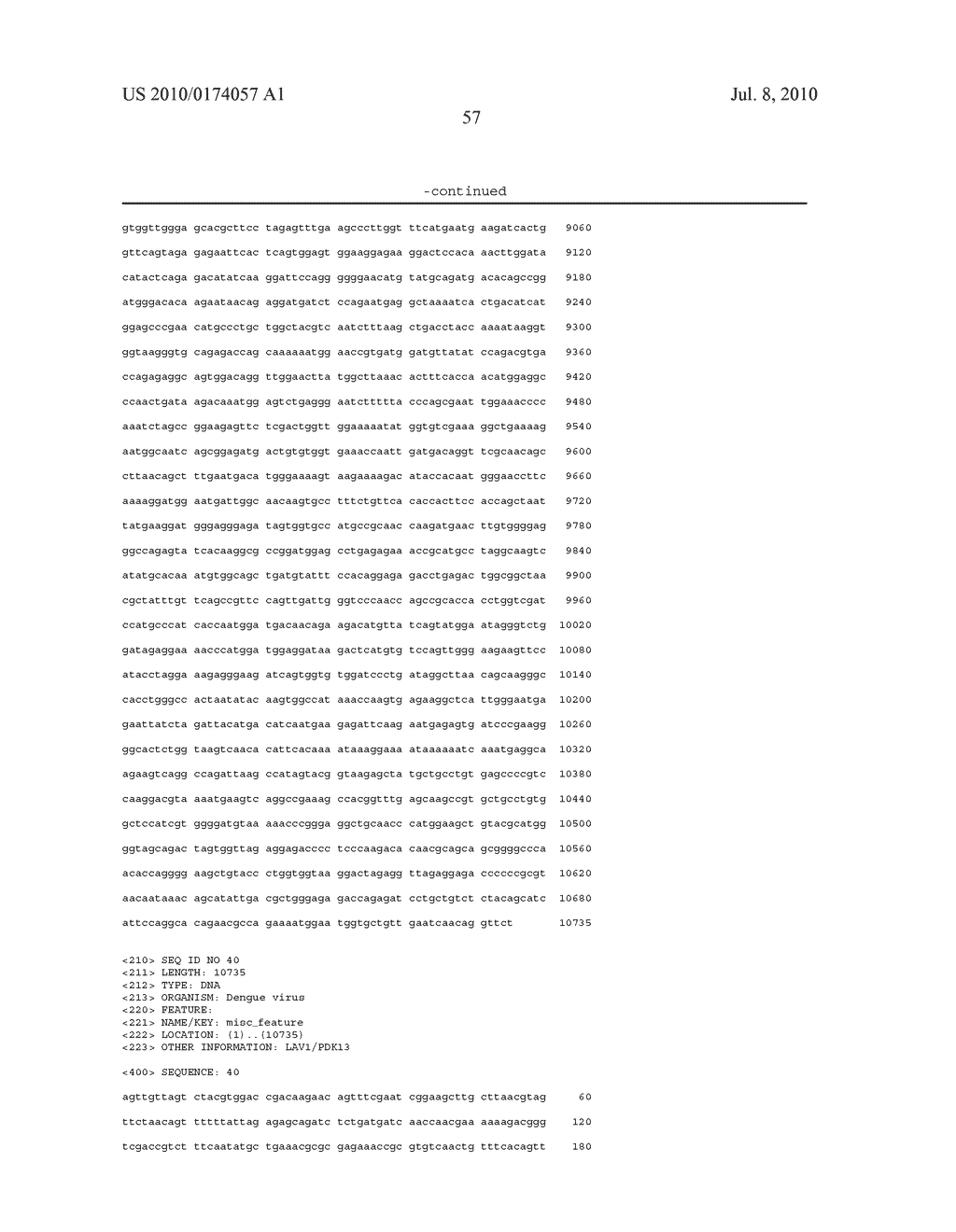 DENGUE SEROTYPE 2 ATTENUATED STRAIN - diagram, schematic, and image 64