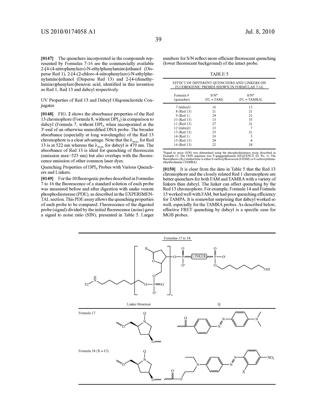 FLUORESCENT QUENCHING DETECTING REAGENTS AND METHODS - diagram, schematic, and image 45