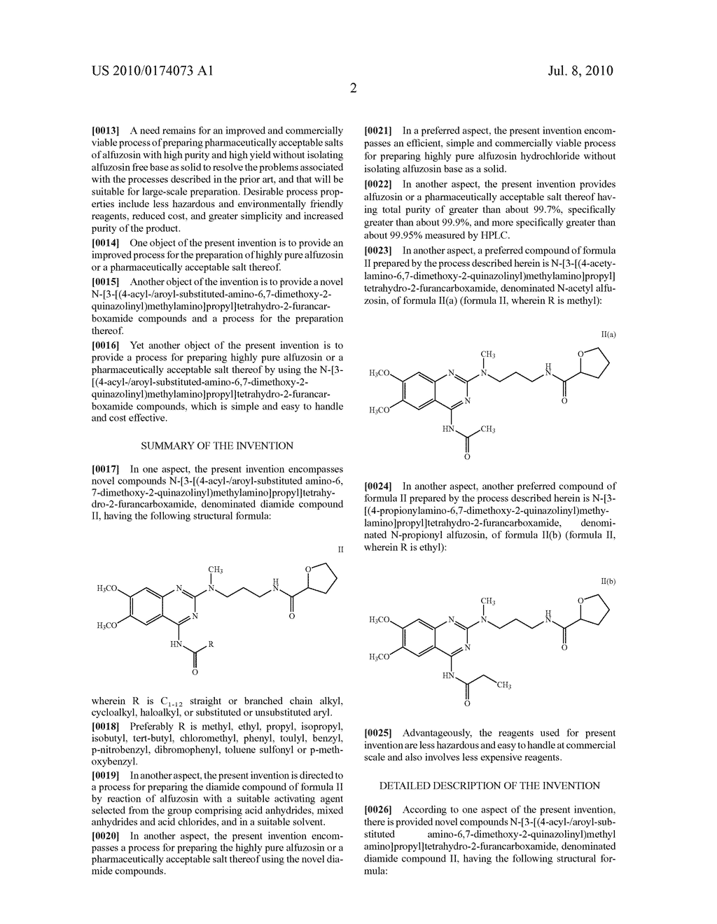 PROCESS FOR THE PREPARATION OF ALFUZOSIN AND SALTS THEREOF - diagram, schematic, and image 03