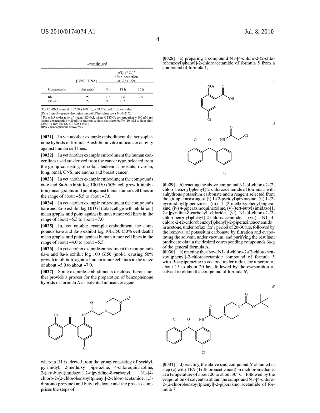 NOVEL BENZOPHENONE HYBRIDS AS POTENTIAL ANTICANCER AGENTS AND A PROCESS FOR THE PREPARATION THEREOF - diagram, schematic, and image 05