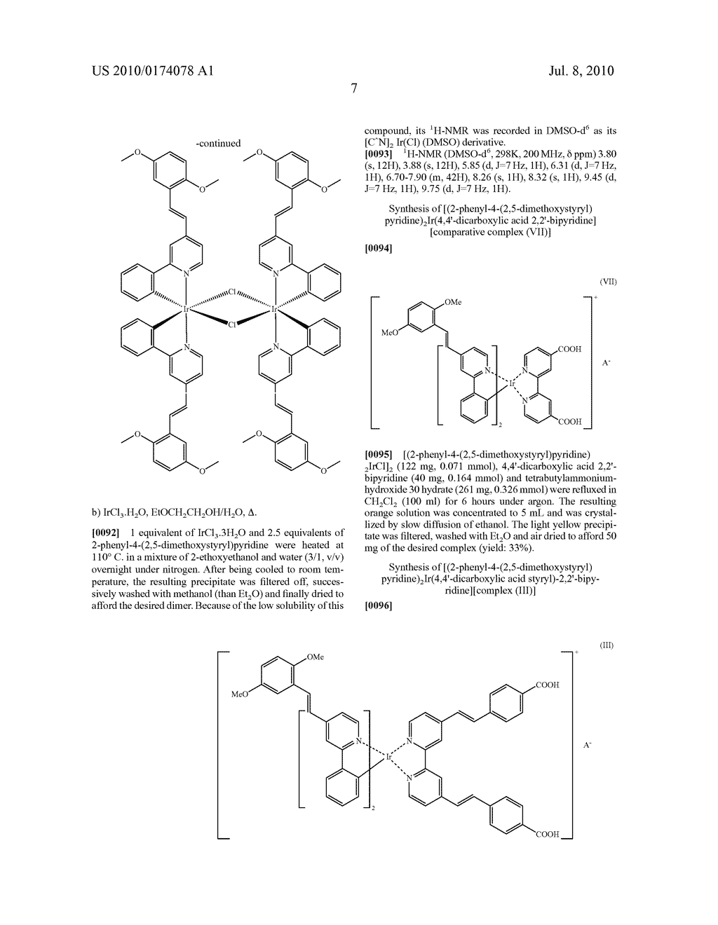 Bipyridine metal complexes for use as light-emitting material - diagram, schematic, and image 09