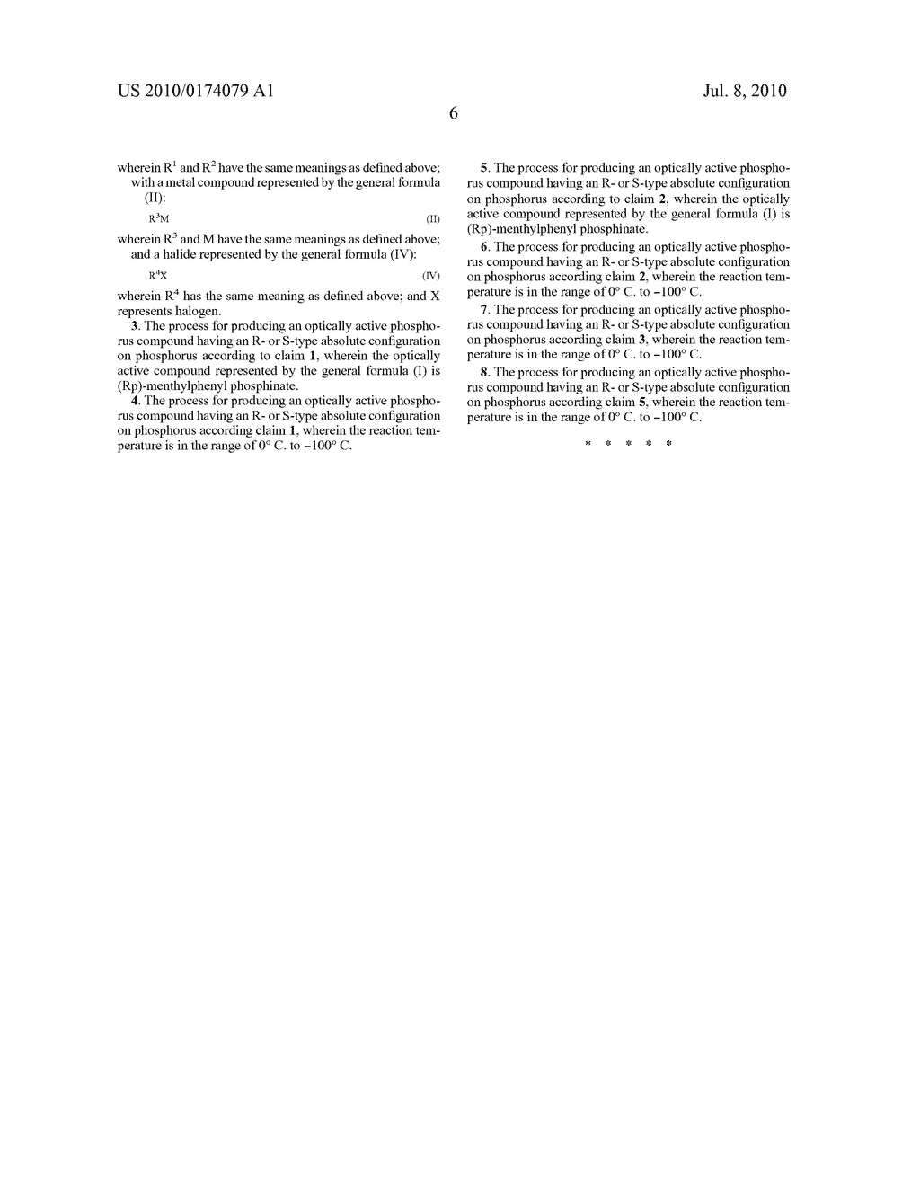 PROCESS FOR PRODUCTION OF OPTICALLY ACTIVE PHOSPHOROUS COMPOUND - diagram, schematic, and image 07