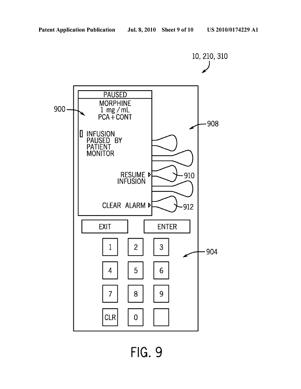 SYSTEM AND METHOD FOR AUTHORIZED MEDICATION DELIVERY - diagram, schematic, and image 10