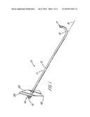 HOLLOW CURVED SUPERELASTIC MEDICAL NEEDLE AND METHOD diagram and image