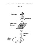 PHOTOMASK WITH DETECTOR FOR OPTIMIZING AN INTEGRATED CIRUCIT PRODUCTION PROCESS AND METHOD OF MANUFACTURING AN INTEGRATED CIRCUIT USING THE SAME diagram and image