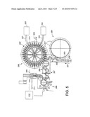 APPARATUS FOR THE REMOVAL OF BOTTLES OR CONTAINERS FROM A BOTTLE OR CONTAINER CLEANING ARRANGEMENT IN A BOTTLE OR CONTAINER FILLING PLANT diagram and image