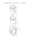 Reuseable Coaxial Connectors and Related Methods diagram and image