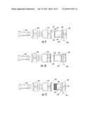 Reuseable Coaxial Connectors and Related Methods diagram and image