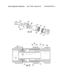 Reuseable Coaxial Connectors and Related Methods diagram and image