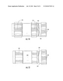 Reuseable Coaxial Connectors and Related Methods diagram and image