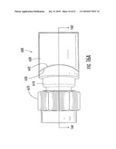 Reuseable Coaxial Connectors and Related Methods diagram and image