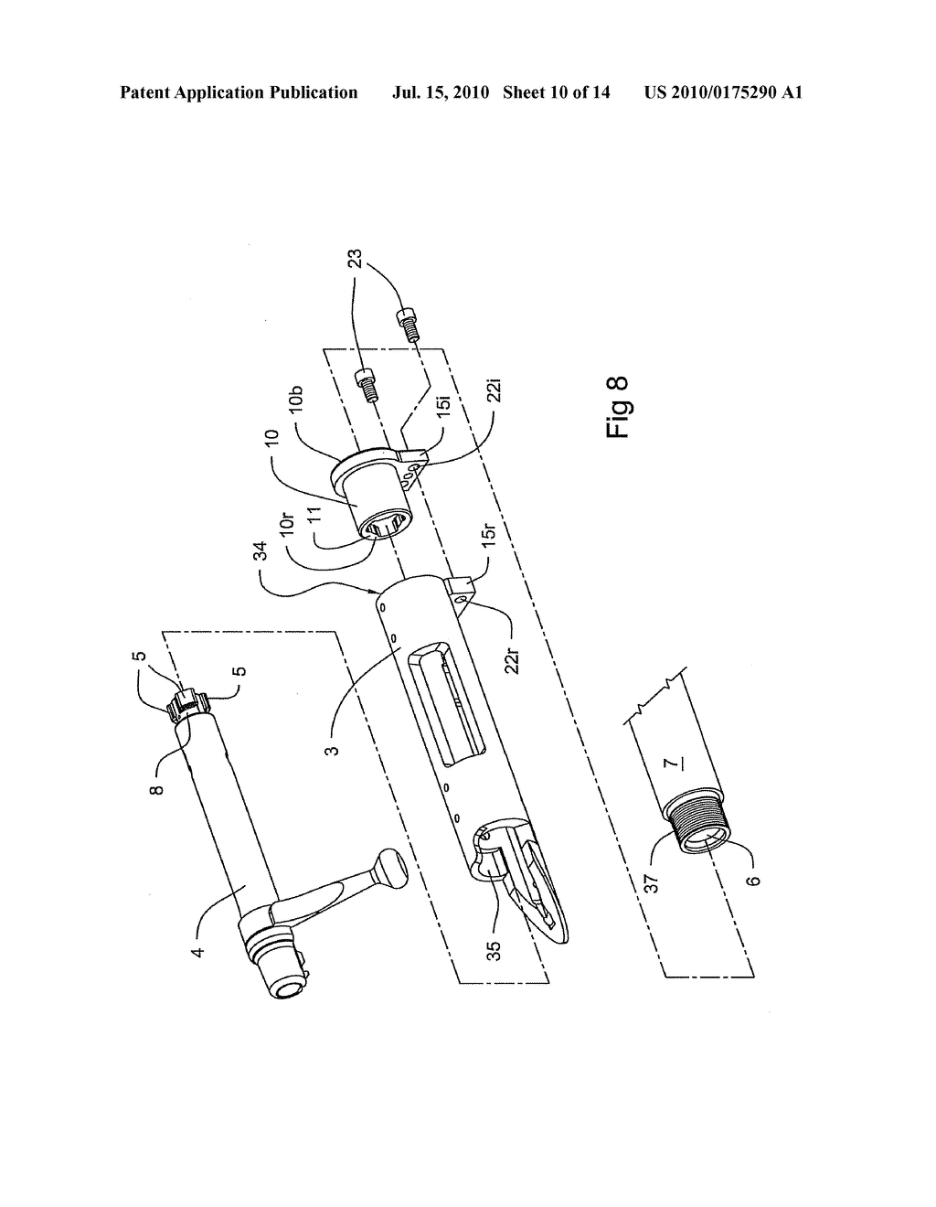 System for Joining a Barrel to the Receiver of a Bolt Action Rifle - diagram, schematic, and image 11