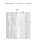 POLYMERIC DOOR FACING WITH TEXTURED INTERIOR SURFACE, AND METHOD OF FORMING SAME diagram and image