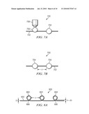 FILAMENT-STRUNG STAND-OFF ELEMENTS FOR MAINTAINING PANE SEPARATION IN VACUUM INSULATING GLAZING UNITS diagram and image