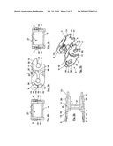 Cable drag system comprising a cable drag device and a retaining device receiving the same diagram and image