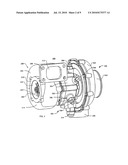 COOLING AN ELECTRICALLY CONTROLLED TURBOCHARGER diagram and image