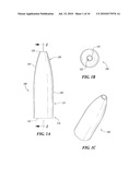 BULLETS, INCLUDING LEAD-FREE BULLETS, AND ASSOCIATED METHODS diagram and image