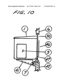 Combination pet window / plant / storage / playhouse with carring case diagram and image