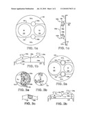 2-valve, 2-plug, 2-intake lean burn engine wtih squish flow with about 2/3 the combustion chamber under the exhaust valve diagram and image