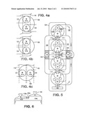 2-valve, 2-plug, 2-intake lean burn engine wtih squish flow with about 2/3 the combustion chamber under the exhaust valve diagram and image