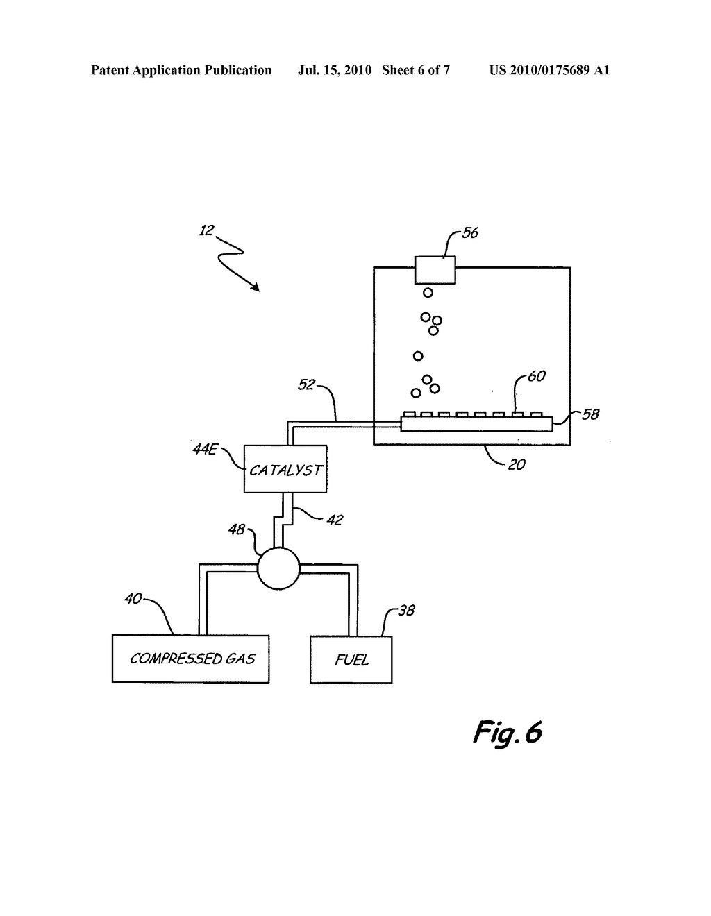 Catalyzed hot gas heating system for pipes - diagram, schematic, and image 07