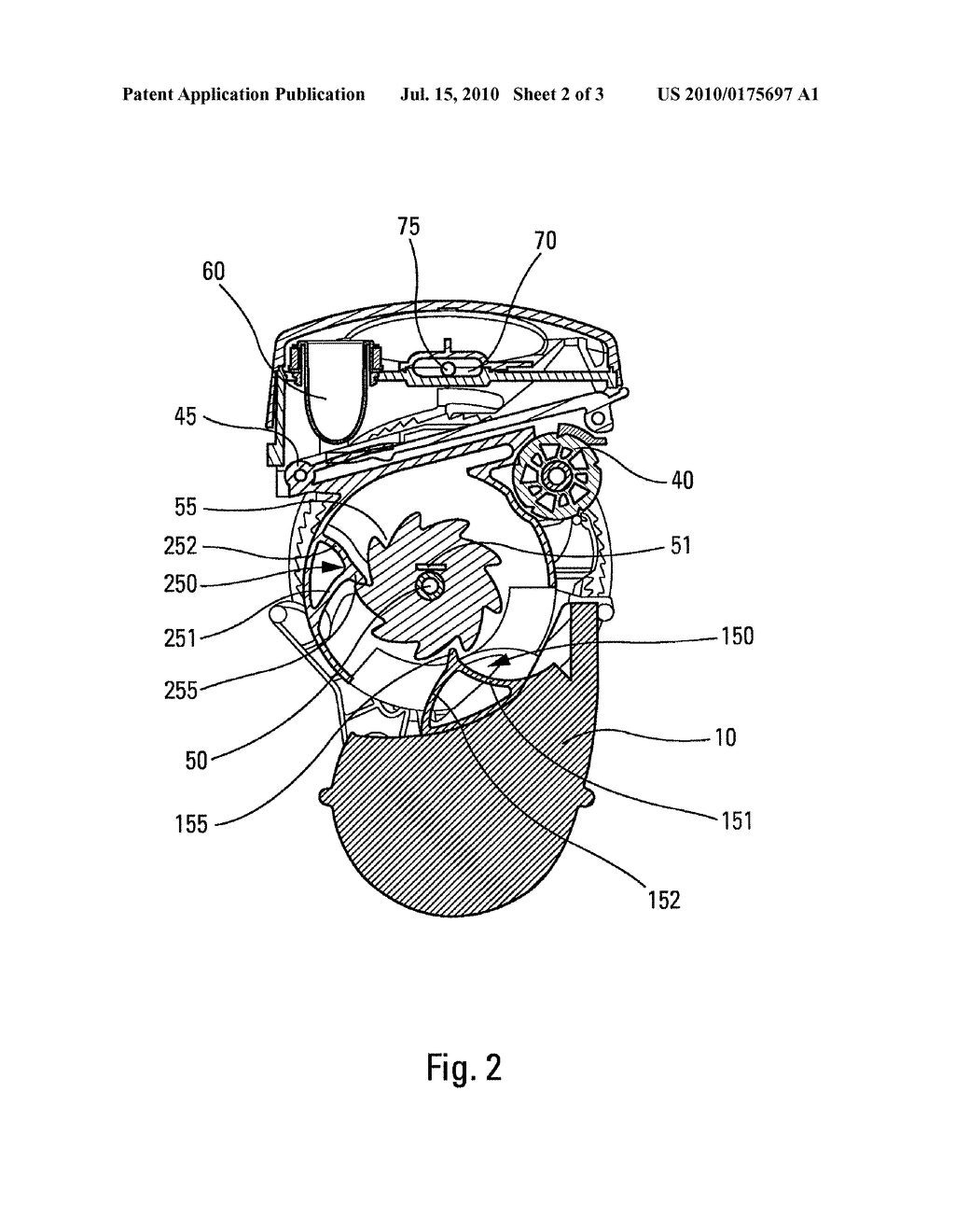 FLUID PRODUCT DISPENSING DEVICE - diagram, schematic, and image 03