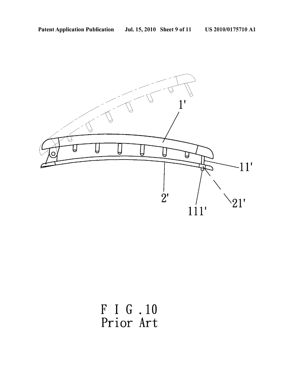 HAIR CLIP - diagram, schematic, and image 10