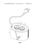 Method of cleaning contact lenses via sonication diagram and image