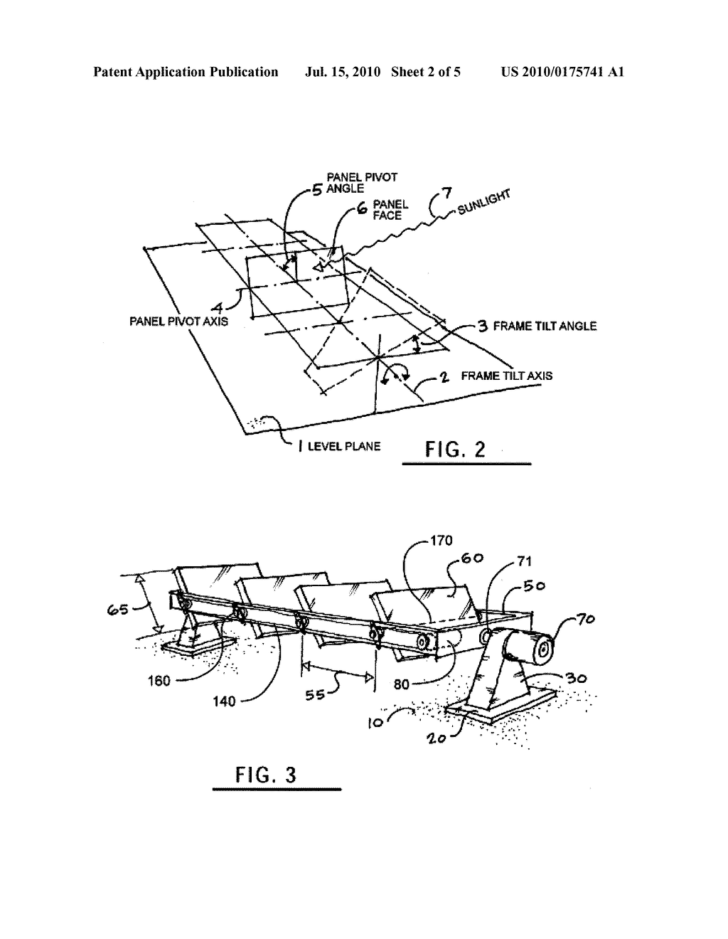 Dual Axis Sun-Tracking Solar Panel Array - diagram, schematic, and image 03