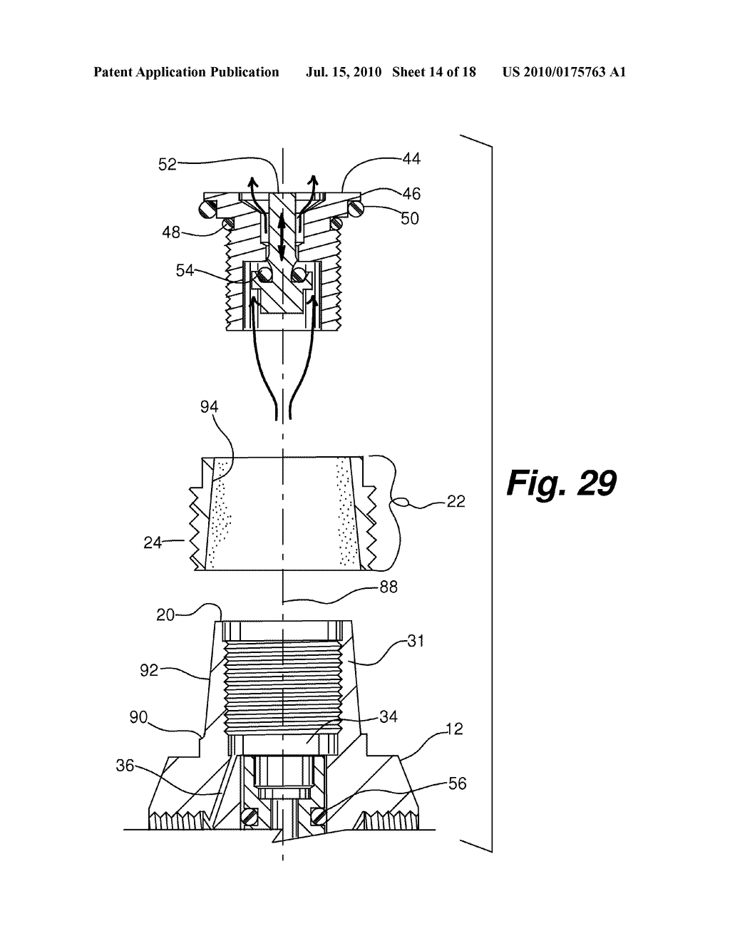 Compressed Gas Regulator Apparatus - diagram, schematic, and image 15