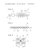 METHOD OF AND APPARATUS FOR MANUFACTURING A BELT MEMBER diagram and image